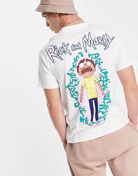 Seriously i don't know what's happened in her life but a bad marriage is not exactly cause for nike unless he was truly physically emotionally abusive to the rick and morty nike just rick it shirt feared for her life or sanity. Pull Bear T Shirt In Weiss Mit Em Rick And Morty Em Ruckenprint Asos