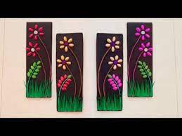Diy Pista Shell Crafts Ideas Pista Shell Wall Hanging Best Out Of Waste Youtube Shell Crafts Diy Pista Shell Crafts Shell Crafts
