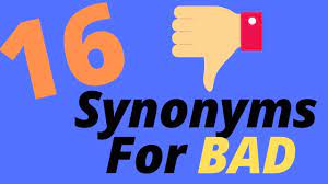1318 Words Related To Bad Bad Synonyms Bad Antonyms Word List Research