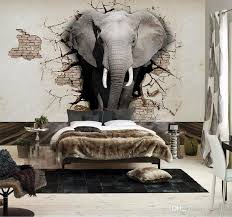 Grosshandel 3d Kundengebundene Tapete Elefant Wandbild Tv Wand Hintergrund Poster Wohnzimmer Schlafzimmer Tv Hintergrund Wandbild Tapete Fur Wandtattoo Von Fst16 Animal Mural Photo Wallpaper Wall Murals
