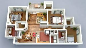 Image Result For Ground Floor 3d Design Wood House Design Bedroom Floor Plans Home Design Plans