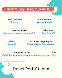 As you see from these examples, which word to use in french depends on the gender of the noun. How To Say Hello In French Guide To French Greetings