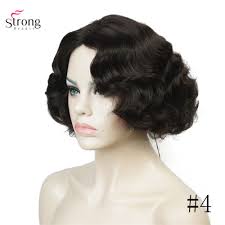 32 unique long black hairstyles. Strongbeauty Finger Wave Hairstyles Short Black Hair Wig Curly Synthetic Synthetic None Lace Wigs Aliexpress