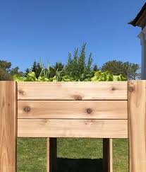 It's easy to put together and since it's cedar, it should last for years to come. Cedar Planter Box Kits 2 X 4 By Giy Stonewood Products