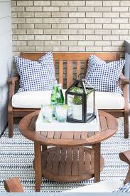 And safavieh patio furniture completes your cozy entertaining area. How To Decorate A Small Patio You Ll Love Inspiration For Moms