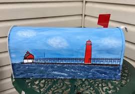 We also include a list of materials you will need, step by step instructions, as well as a painting schedule and dimensions for painting the body. 34 Lighthouse Mailboxes Ideas Lighthouse Mailbox Lighthouse Mailbox