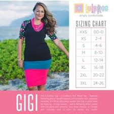 Lularoe Size Chart Gigi Bedowntowndaytona Com