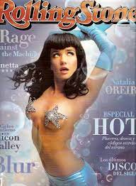 Early life and career beginnings. Natalia Oreiro 2000 Fashion Magazine Cover Magazine Cover Natalia