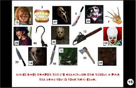 337 fans have answered this question. Horror Movie Party Game Printable Horror Flick Trivia Treasure Hunt
