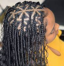 2 930 Likes 4 Comments Chounese Braids4style On Instagram Good Hair Good Mood Good Day Book This St Braids With Curls Box Braids Hairstyles Hair