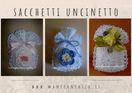 Come fare un sacchetto per bomboniera senza cuciture è un video del corso bomboniere chic. Sacchetti Per Le Bomboniere Ad Uncinetto 10 E Piu Modelli Con Tutorial