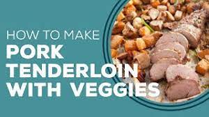 Pork tenderloin that is out of this world juicy and flavorful! Pork Tenderloin With Root Vegetables Recipe Blast From The Past Youtube