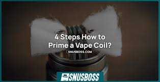 4 Steps How to Prime a Vape Coil? - Snusboss