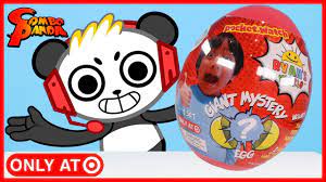 Pancake art challenge ryan's world edition! Ryan S World Target Surprise Egg Unboxing Top 5 Combo Panda Toys Youtube