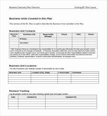 Business Continuity Plan Template Best Of 8 Continuity Plan Templates In 2020 Business Continuity Planning Business Continuity Business Letter Format