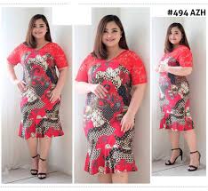 Model Kebaya Batik Pesta Untuk Orang Gemuk Wanita Pakaian Pesta Pakaian Wanita