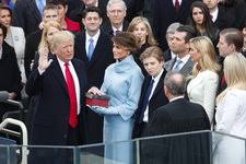 Donald Trump S Inaugural Speech Annotated The New York Times American institutions are crumbling to dust before our very eyes, okay, and that dust is reforming into ominous temples of doom, and it's those temples, let me tell you, that swallow our beautiful women and children whole.