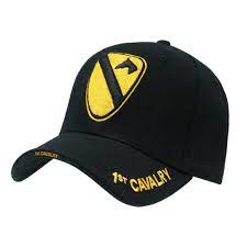 United States Us Army 1st Cavalry Black Cap Caps Hat Military Cap Military Hat Cavalry