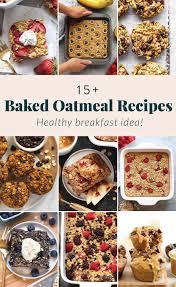 I always use plain instant oats and add various low cal sweeteners to flavor it. Best Baked Oatmeal 15 Baked Oatmeal Recipes Fit Foodie Finds