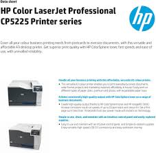 Laserjet printers make it easy to get all of your work accomplished in the office or at home. Hp Color Laserjet Professional Cp5225 Printer Series Pdf Free Download