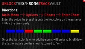 Reinsert controller and press continue. Guitar Hero World Tour Unlock All Songs Cheat Gematsu