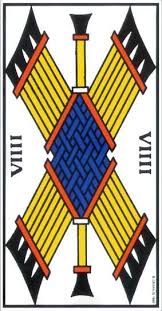 Nine Of Wands Marseille Marseille Tarot Nine Of Wands Tarot