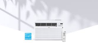 Lg 7000 btu cooling / 8100 btu heating 208/230 volt mini split ceiling cassette evaporator unit. Lg 450 Sq Ft 115 Volt White Through The Wall Air Conditioner Energy Star In The Wall Air Conditioners Department At Lowes Com