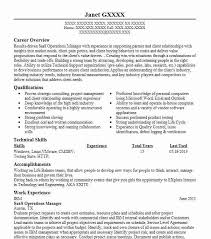 Prospect and set meetings within assigned territory (texas) through a variety of research methods. Saas Operations Manager Resume Example Company Name New York