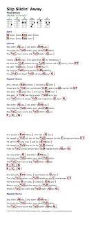 Slip Slidin Away Paul Simon Http Myuke Ca Ukulele Chords Songs Guitar Chords And Lyrics Music Chords