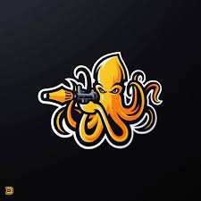 1 611 Likes 55 Comments Derrick Stratton Dasedesigns On Instagram Custom Squid Mascot Logo I Worked On A Few Months Back Completely Forgot About Stiker