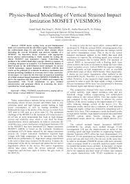 Seng paku bolong नाम के लोगों की प्रोफ़ाइल देखें. Pdf Physics Based Modelling Of Vertical Strained Impact Ionization Mosfet Vesimos