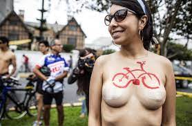 Peru's Naked Bike Ride Protests Roll Through Lima (NSFW PHOTOS) | HuffPost  The World Post
