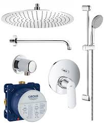 For more than 30 years now, phoenix with hansgrohe products, you are opting for durable quality and environmentally responsible. Grohe Unterputz Duscharmaturen Set Eurosmart Mit Brausestange Regendusche 30 Cm Ebay
