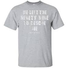 Who will rescue me from this body of death? Awesome He Left The 99 To Rescue Me T Shirt Christian Quote Tee 99promocode