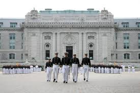 Naval Academy Midshipmen In Front Of Bancroft Hall Usna Color Parade May 23rd 2012 United States Naval Academy Naval Academy Go Navy