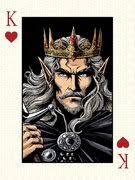 Elvin King of Hearts Acrylic Print