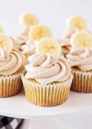 Banana Cupcakes Cinnamon Cream Cheese Frosting Video Lil Luna Recipe Banana Cupcakes Cupcake Recipes Dessert Recipes