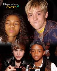 Justin Bieber and Jaden Smith? The Original AARON CARTER 🧡Lil BOW WOW  #throwback #wednesday #teenage