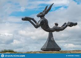100 € gutschein 24h reservierung tiefpreisgarantie. Nahaufnahme Der Hase Statue Am Ende Der Promenade Knokke Bewaffneter Raububerfall Belgien Redaktionelles Stockfotografie Bild Von Ergiebigkeit Hase 153332362