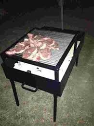 Portable Patagonian Asado Cross And Grill Table In 2020 Portable Grill Grilling Grill Table