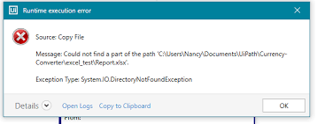 Currency Converter Copy File Error Message 23 By Piero Anticona Studiox Uipath Community Forum
