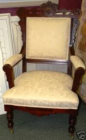 Antique Jakes Hayes Eastlake Side Chair Upholstered Ebay Eastlake Furniture Upholstered Chairs Side Chairs