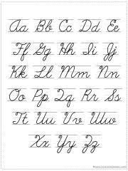 Free printable print manuscript handwriting alphabet handout for . Choose Your Own Alphabet Chart Printable 1 1 1 1