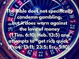 Is Gambling A Sin What Does The Bible Say About Gambling Gotquestions Org There is nothing about abortion in the bible. got questions