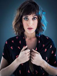 Take a look at this wonderful combination of glossy black hair and. Hd Wallpaper Lizzy Caplan Women Brunette Actress Dark Hair Blue Eyes Wallpaper Flare