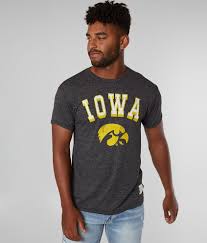 Come on and cheer, cheer, cheer for iowa, come on and cheer until you hear the final gun. Retro Brand Iowa Hawkeyes T Shirt Men S T Shirts In Black Mock Twist Buckle