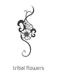 Tribal Flower Tattoo Tattoos Pinterest Tribal Flower Tattoos Vine Tattoos