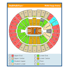 15 unique asu wells fargo arena seating map