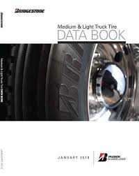 Bridgestone Medium And Light Truck Tire Data Book Sullivan
