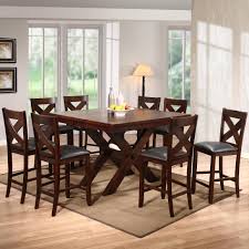 Removable leaf stretches the possibilities. Holland House 1950 Dining Extension Counter Height Table Chair Set Fmg Local Home Furnishing Pub Table And Stool Sets